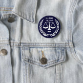 Lustiger Anwalt Geschenk Button (Beispiel)