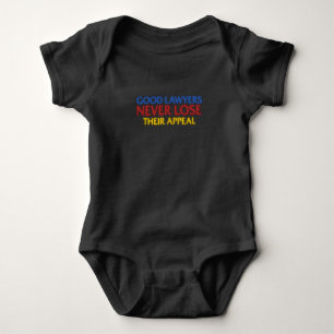 Lustiger Anwalt Gute Anwälte verlieren nie den Rei Baby Strampler