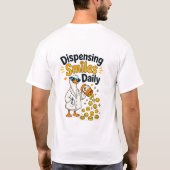 Lustiger Apotheker Ente T-Shirt (Rückseite)