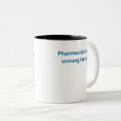 Lustiger Apotheker Zweifarbige Tasse (VorderseiteRechts)