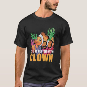 Lustiger Aquarium Clownfisch Für Männer Frauen Fis T-Shirt