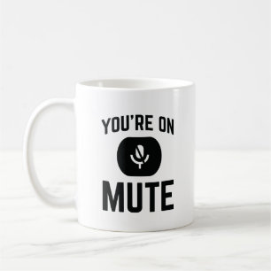 Lustiger Arbeitskollege Online-Meetings Du bist st Kaffeetasse