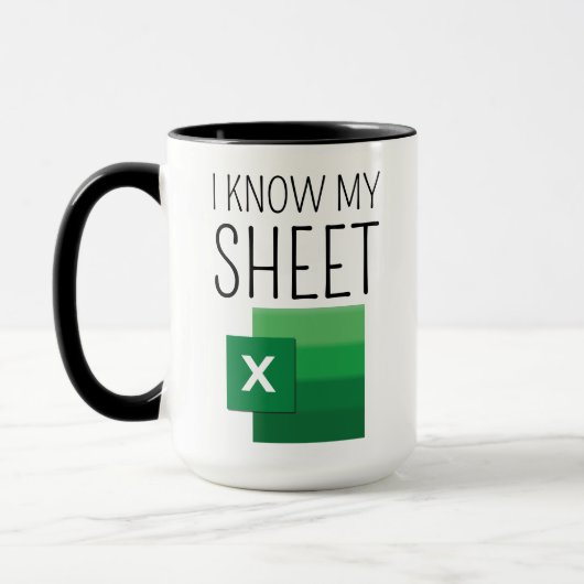 Lustiger Arbeitskollege Tabellen-Geschenk-Kaffeebe Tasse (Links)