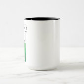 Lustiger Arbeitskollege Tabellen-Geschenk-Kaffeebe Tasse (Zentrum)