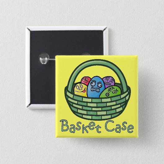 Lustiger Arm- u. Bein Amputierter Ostern Button (Vorne & Hinten)