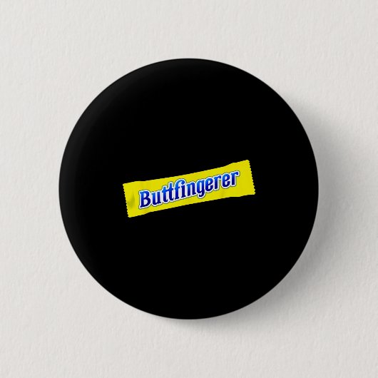 Lustiger Arschfinger-Unfug Unangemessen Anstößig E Button (Vorderseite)