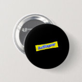Lustiger Arschfinger-Unfug Unangemessen Anstößig E Button (Vorne & Hinten)