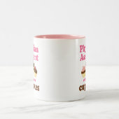 Lustiger Arzt-Assistent Zweifarbige Tasse (Mittel)