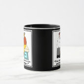 Lustiger Arzt-Becher oder Optiker-Becher - Karikat Tasse (Zentrum)