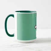 Lustiger Arzt Tasse (Links)