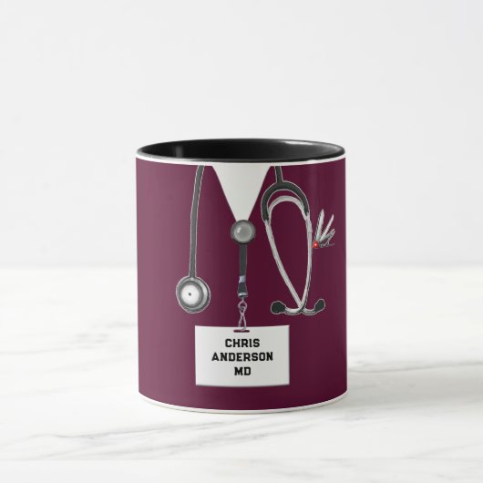 Lustiger Arzt Tasse (Zentrum)