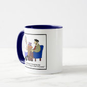 Lustiger Arztbecher - Internet Comic Tasse (Vorderseite Links)