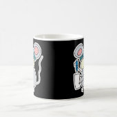 lustiger Arztmaus Kaffeetasse (Mittel)