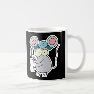 lustiger Arztmaus Kaffeetasse