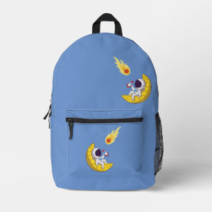 lustiger Astronaut Bedruckter Rucksack