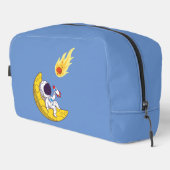 lustiger Astronaut Waschbeutel (Rechte Ecke)