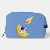 lustiger Astronaut Waschbeutel (Rückseite)