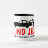 Lustiger Atheist fand ich Jesus Tasse (Zentrum)