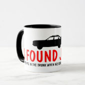 Lustiger Atheist fand ich Jesus Tasse (Vorderseite Links)