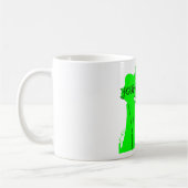 Lustiger Atomkern Kaffeetasse (Links)