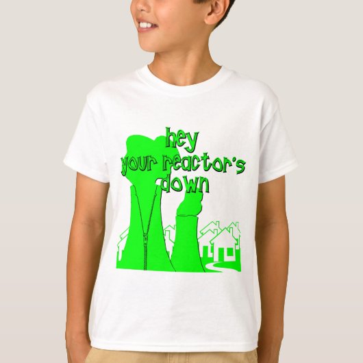 Lustiger Atomkern T-Shirt (Vorderseite)