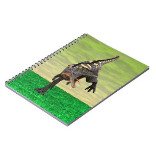 Lustiger Aucasaurus-Dinosaurier - Perfekt für Dino Notizblock