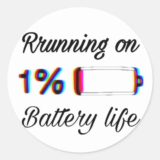 lustiger Aufkleber/ 1 Zoll Runder Aufkleber (Vorderseite)