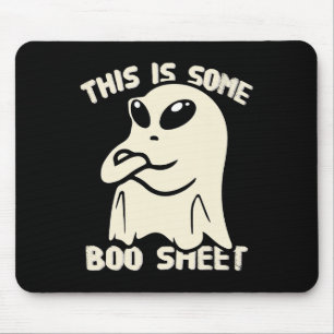 Lustiger Außerirdischer Stier Geist Halloween Das Mousepad