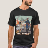 Lustiger Außerirdischer T-Shirt (Vorderseite)