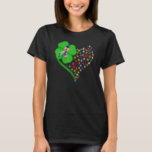 Lustiger Autismus-Klee Autismus-Mutter Junge St. P T-Shirt