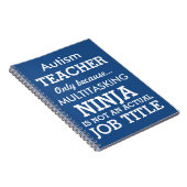 Lustiger AutismusSpecial benötigt Lehrer Notizblock (Rechte Seite)