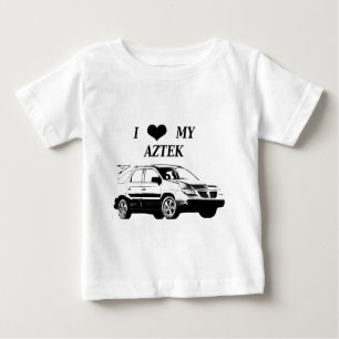Lustiger Auto-T - Shirt Pontiacs Aztek