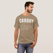 Lustiger Auto-Typ Definition Geschenk Autotyp retr T-Shirt (Vorne ganz)