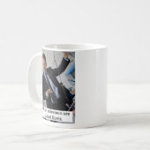 Lustiger Auto-Verkäufer Kaffeetasse (Vorderseite Links)