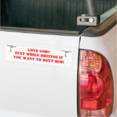 Lustiger Autoaufkleber (Auf Lkw)
