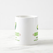 Lustiger Avocado-Fan Kaffeetasse (Mittel)