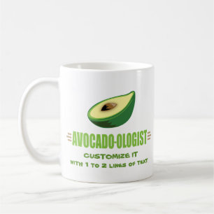 Lustiger Avocado-Fan Kaffeetasse