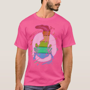 Lustiger Axolotl Salamander T-Shirt