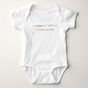 Lustiger Baby-Code-Entwickler Programmierer Baby Strampler