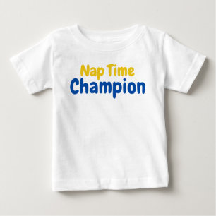 Lustiger Babyschlaf Humor Baby T-shirt