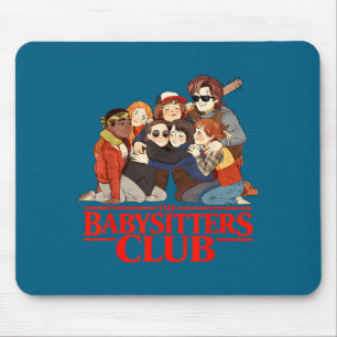 Lustiger Babysitter-Club Grafik Mousepad