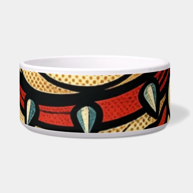 Lustiger Bacon-Liebhaber Retro-Design Napf (Vorderseite)