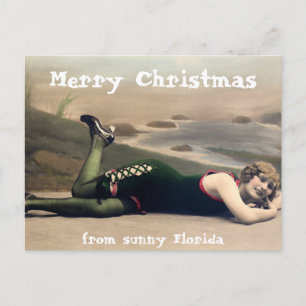 Lustiger Badeanzug Weihnachten aus Florida