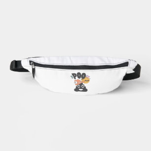 Lustiger Badezimmer Humor Halloween Gruseliger Poo Bauchtasche