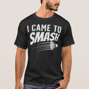 Lustiger Badminton Badminton T-Shirt