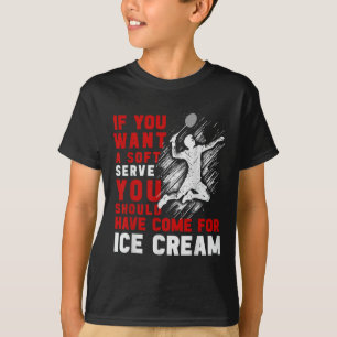 Lustiger Badminton-Shuttle Retro Vintage Für Männe T-Shirt