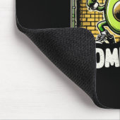 Lustiger Badminton-Spieler Liebt Shuttle-Design 0 Mousepad (Ecke)