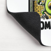 Lustiger Badminton-Spieler Liebt Shuttle-Design _9 Mousepad (Ecke)
