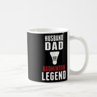 Lustiger Badminton-Sport Ehemann Vater Badmintonli Kaffeetasse