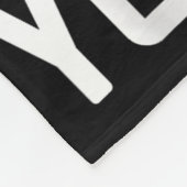 Lustiger Badmintonspieler, du blinzelst, du verpas Fleecedecke (Ecke)